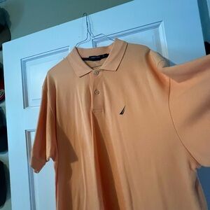 Light orange nautica shirt size large